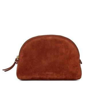 FEED suede pouch